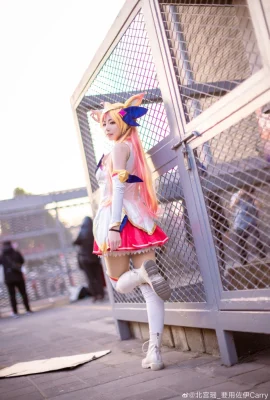 League of Legends Ahri Star Guardian@北宫瑶_wird Zoe Carry (CP27) verwenden (9 Fotos)