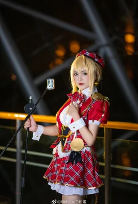 Fate/Grand Order Nero Claudius singt Kostümfan @Internet Addiction Girl Bailangjiang (9 Fotos)