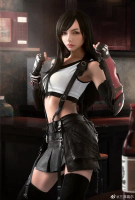 Final Fantasy 7 Remake Tifa Lockhart @三泽瑞(9 Fotos)