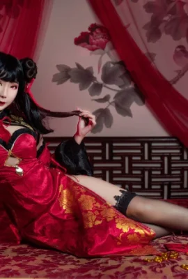 Date A Live Tokisaki Kurumi Neujahr Cheongsam @苏棠sutang (9 Fotos)