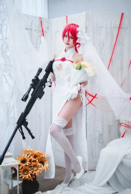 Girls Frontline T5000 „Vow Transformation“ Hochzeitskleid Ver. @ibibones奇奇QwQ (9 Fotos)