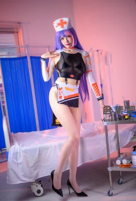 „Sexy Nurse 2“ von Qiu und Corgi zeigt ihre großen Brüste und riecht großartig (31 Fotos)