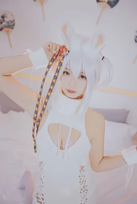 Der Blickwinkel von Mafuyu Kamikazakas „White Bunny Girl“ mit entblößten großen Brüsten ist nicht übertragbar (84 Fotos)