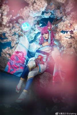 League of Legends Ahri Soul Lotus@Magical Girl Shaking (10 Fotos)