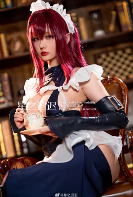 FGO Scathach@星之Chichi(9 Fotos)