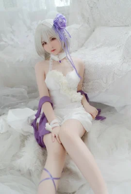 Azur Lane Sirius｜Pure White Rose@水瓜子_Suikako (9 Fotos)