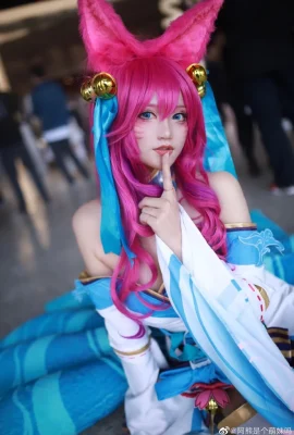 League of Legends Ahri@Axiong ist ein süßes Mädchen (9 Fotos)