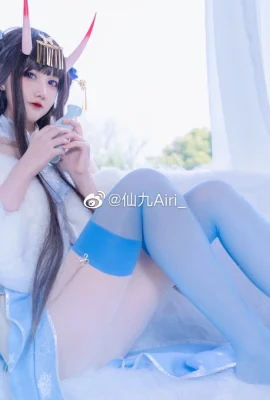 Azur Lane Noshiro/Xius Kostümwechsel „Winter Snow Qinxiang“ @仙九Airi_ (9 Fotos)