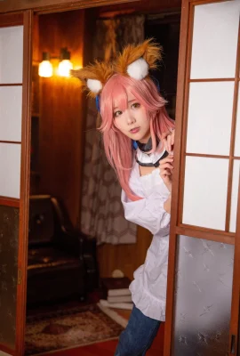 Kenken《FGO-Tamamo-mae 2》 Wise Wife Shape Inlay Eye Blind (61 Fotos)