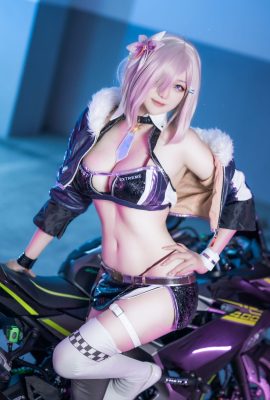 Halo_chan – Mashu Motorrad-Rennanzug