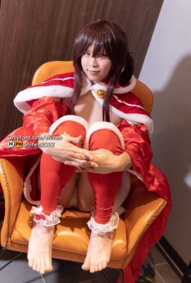 (Haru) Genshin Impact Santa Girl Hu tao