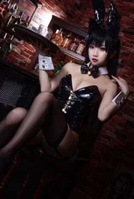 (Azurlane Atago) Bunny Girl Cosplay (22 Fotos)