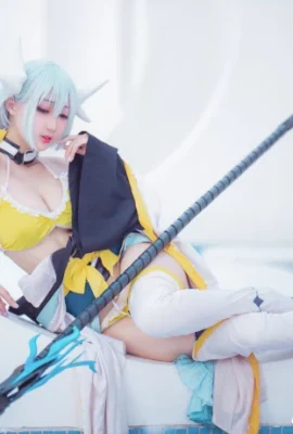 FGO Qingji Badeanzug, wunderschöner Badeanzug von Zhou Ji ist ein süßer Hase (9 Fotos)