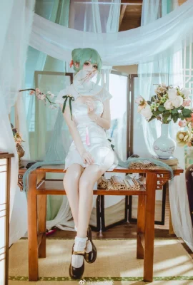 Hatsune Miku Cheongsam Shaohua ver, elegante und charmante Cosplayerin Yiyi (15 Fotos)