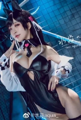 Azur Lane Atago Cos-Fan-Motorrad ver cn 水淼aqua (8 Fotos)