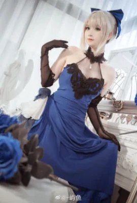 fate/extra Altria Sabre Setting Collection blaues Kleid ver cn Yuyu (12 Fotos)