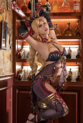 Naitao Cosplay Gun Rin Fan Hasenmädchen