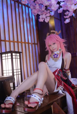 Genshin Yaemiko @Mizunaqua (52 Fotos)