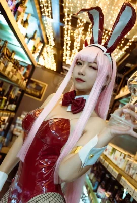 Witziges BunnyCosplay Zero Two Bunnygirl