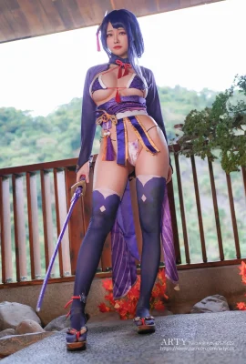 Cosplay Arty von Genshin Raiden Shogun