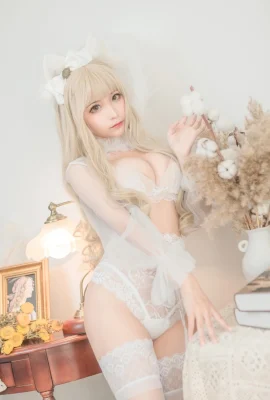 Cosplay Chunmomo Weiße Katze
