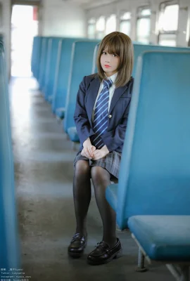 Cosplay Nyako Zug  Schönes Mädchen  Uniform