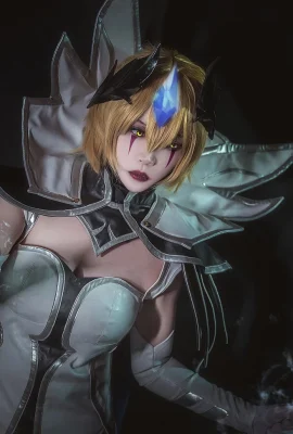 League of Legends Trickery Enchantress·LeBlanc@JiuYinhunQing(9 Fotos)