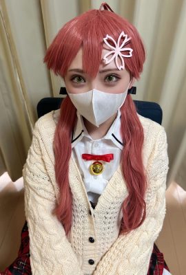 50 Bonus_Unveröffentlichte Fotos (Cosplay-Fotos) Vtuber Sakura Miko, Rina-chan