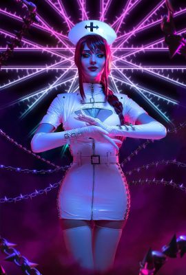 Alien nicht Xenon – Makima (Latexschwester)