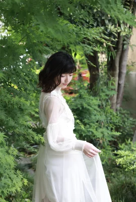 (Ye yue つばさ) Die Versuchung ist voller Weiß und Zärtlichkeit, was erstaunlich ist (27 Fotos)