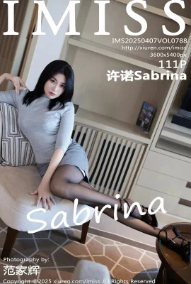 [IMISS AI MI Club]2025.04.07 Vol.788 Xu Nuo Sabrina Charming Black Seide Vollversion ohne Wasserzeichenfoto[111p]