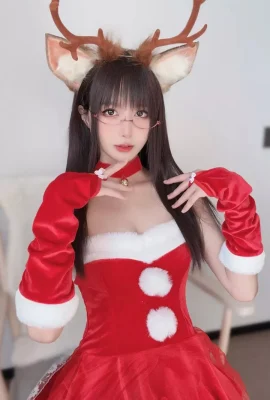 Coser Beauty Pudding Dafa Perohub-Dezember Abonnement Thema Private sexy 6 Sätze von Kleidungsreihen zeigen das Gesäß und Beine verlockend Foto 1