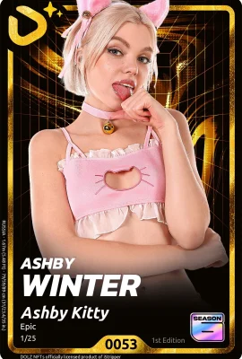 [IsTripper] Mai 03. Mai, 2025 – Ashby Winter – Dolz -Serie – Staffel 6 – Ashby Kitty – Karte G0053 [50p]