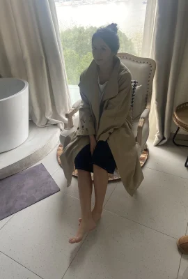Nationales Modell Qiqi groß angelegter menschlicher Körper Privatfoto Set (47 Fotos)