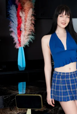 Amelia Riven – Blue Plaid (102 Fotos)