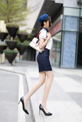Flugbegleiter Wang Xinyao (132 Fotos)